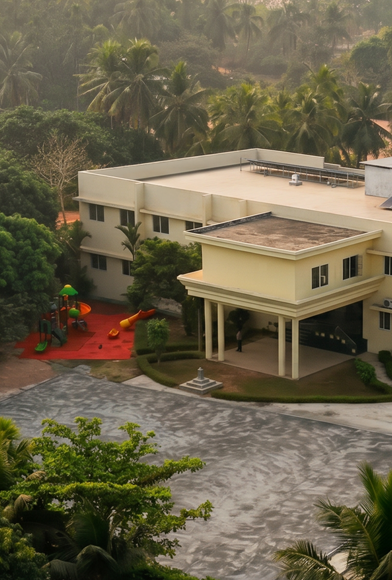Campus aerial view